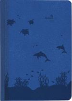 Alpha Edition - Agenda Giornaliera Nature Line 2025, 15x21 cm , Ocean, 416 pagine