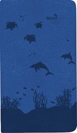 Alpha Edition - Agenda Settimanale Nature Line 2025, 9x15,6 cm , Ocean, 128 pagine