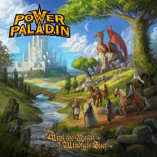 With the Magic of Windfyre Steel (White-Orange Coloured Vinyl) - Vinile LP di Power Paladin