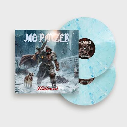 The Hallowed (White-Blue Marbled Vinyl) - Vinile LP di Jag Panzer