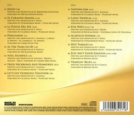 Masterpieces. The Gold Edition - CD Audio di Santana - 2