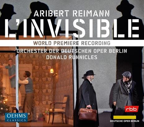 L'Invisible - CD Audio di Aribert Reimann
