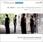 In Vain - Von der Vergänglichkeit (Music for Recorder Quartet) - CD Audio