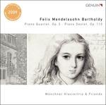 Quartetto con pianoforte op.3 - Sestetto con pianoforte op.110 - CD Audio di Felix Mendelssohn-Bartholdy,Münchener Klaviertrio