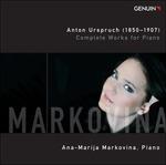 Musica per pianoforte vol.1 - CD Audio di Anton Urspruch,Ana-Marija Markovina