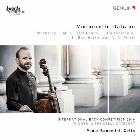 Violoncello italiano (Vincitore Bach Competition 2016) - CD Audio di Paolo Bonomini