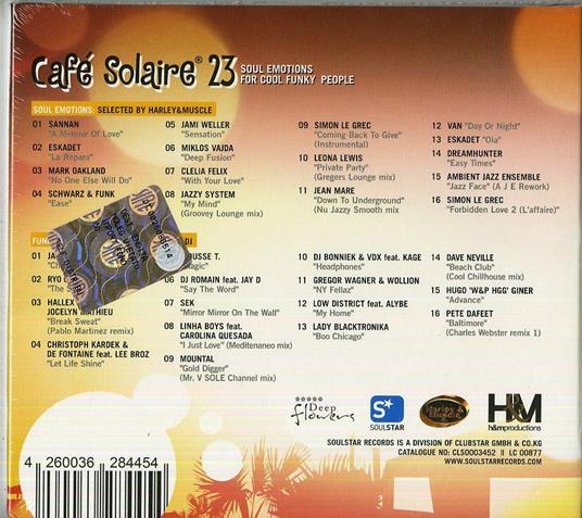 Café Solaire 23 - CD Audio - 2