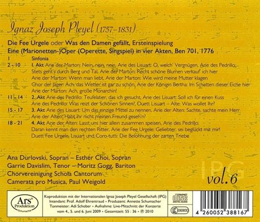 Pleyel Edition vol.6 - CD Audio di Ignace Pleyel - 2