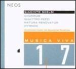 Chukrum - 4 Pezzi - Natura Renovatur - Hymnos - CD Audio di Giacinto Scelsi,Orchestra Sinfonica della Radio Bavarese,Hans Zender,Peter Rundel