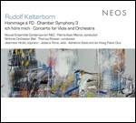 Hommage à FD - Sinfonia da camera - Concerto per viola - CD Audio di Rudolf Kelterborn