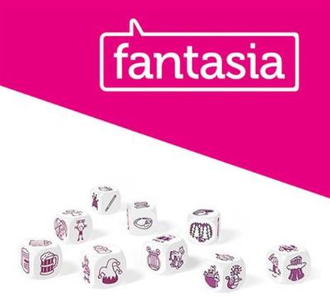 Rory's Story Cubes Fantasia (fucsia). Base - Multi (ITA). Gioco da tavolo - 3