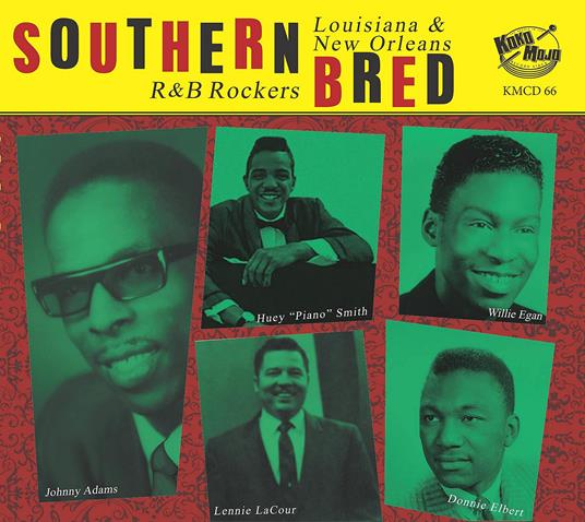 Southern Bred 16 Louisiana New Orleans R&B - CD Audio