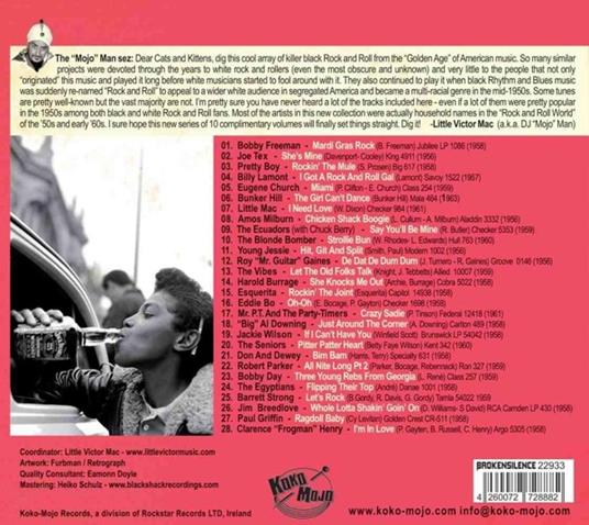 Boss Black Rockers Vol. 6 - Mardi Gras Rock - CD Audio - 2