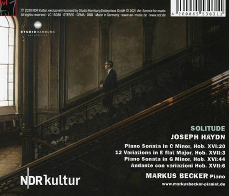 Solitude. Musica per pianoforte vol.2 - CD Audio di Franz Joseph Haydn,Markus Becker - 2