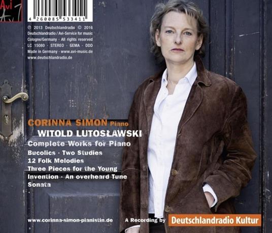 Complete Piano Works - CD Audio di Corinna Simon - 2