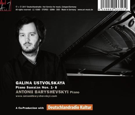 Piano Sonatas Nos.1-6 - CD Audio di Galina Ustvolskaya - 2