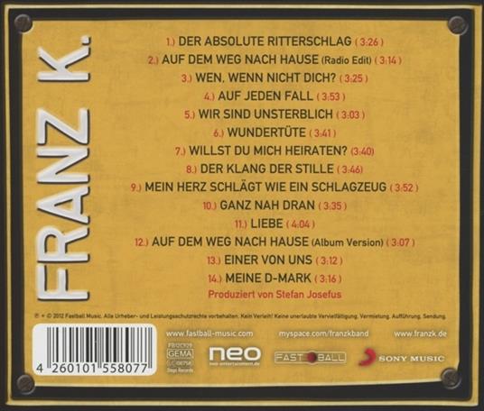 Unsterblich - CD Audio di Franz K. - 2