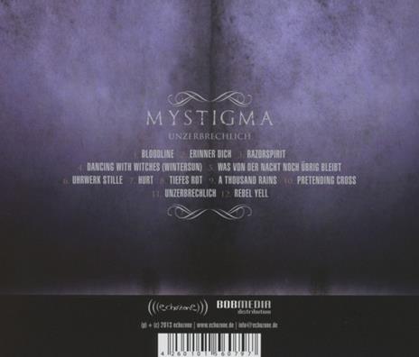 Unzerbrechlich - CD Audio di Mystigma - 2