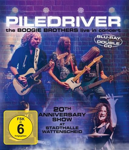 The Boogie Brothers Live in Concert - CD Audio + Blu-ray di Piledriver