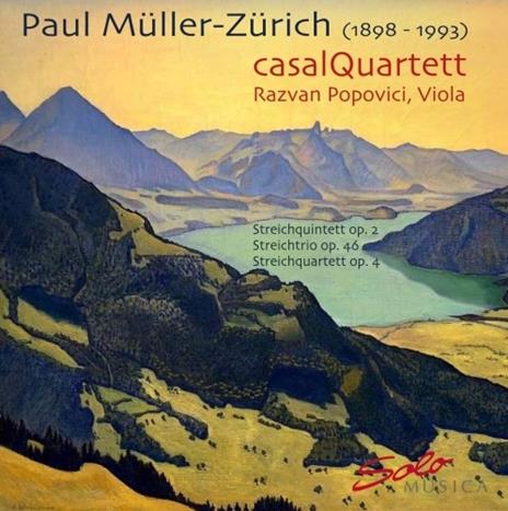 Quintetto per archi op.4 - Quartetto op.2 - CD Audio di Paul Müller-Zürich