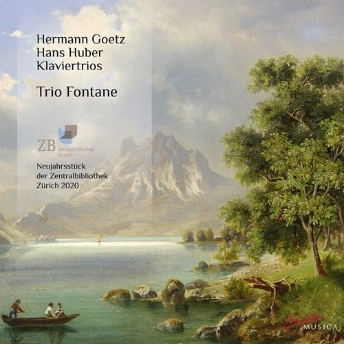 Trio per archi con pianoforte - CD Audio di Hermann Goetz,Trio Fontane