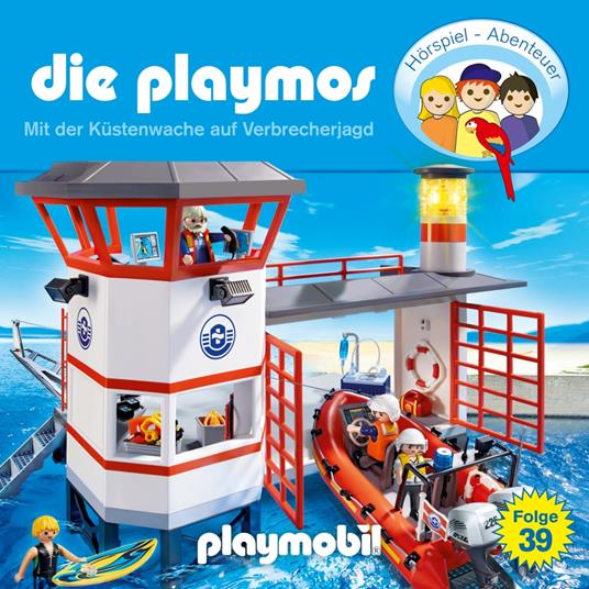 Die Playmos - Das Original Playmobil Hörspiel, Folge 39: Mit der  Küstenwache auf Verbrecherjagd - Fickel, Florian - X. Rost, Simon -  Audiolibro in inglese | IBS
