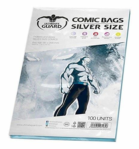 Ultimate Guard Comic Bags Silver Size (100) Ultimate Guard