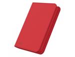 Ultimate Guard 4-Pocket XenoSkin Zipfolio (Rosso)