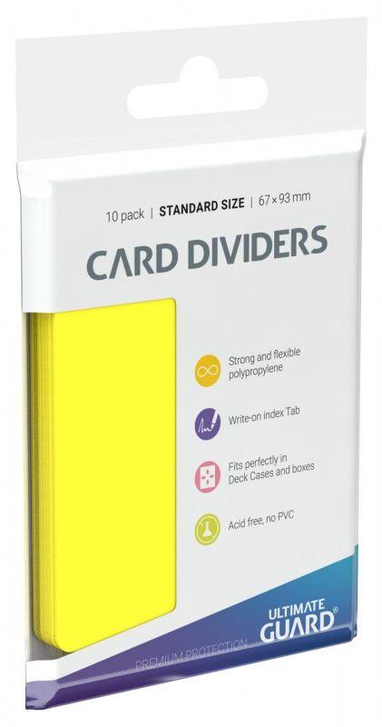 Ultimate Guard Card Dividers Standard Size Yellow (10) Ultimate Guard - 2