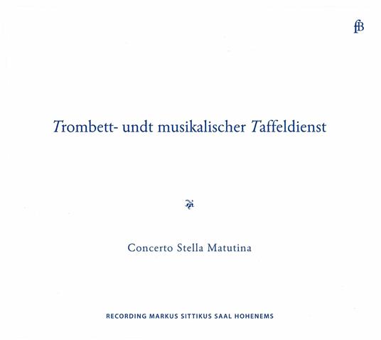 Trombett und Musikalischer Taffeldienst - CD Audio