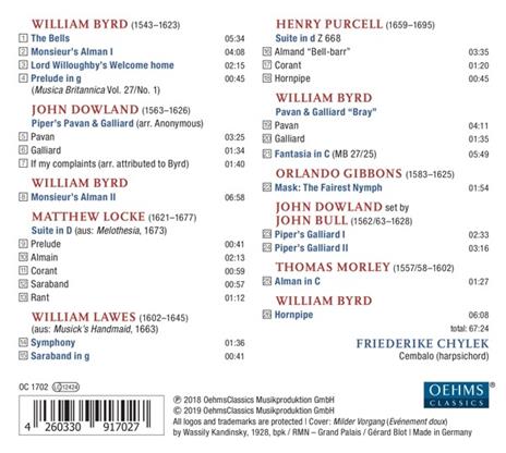 From Byrd To Byrd: Byrd, Dowland, Locke, Lawes, Purcell.. - CD Audio - 2