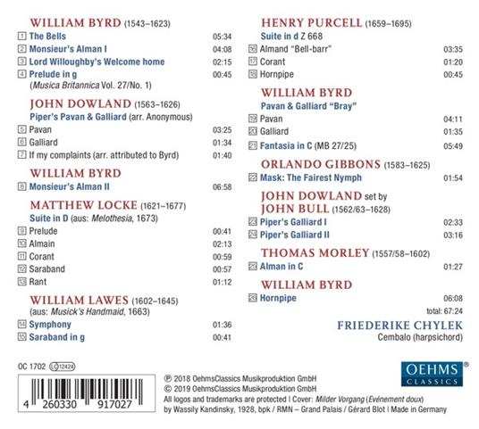 From Byrd To Byrd: Byrd, Dowland, Locke, Lawes, Purcell.. - CD Audio - 2