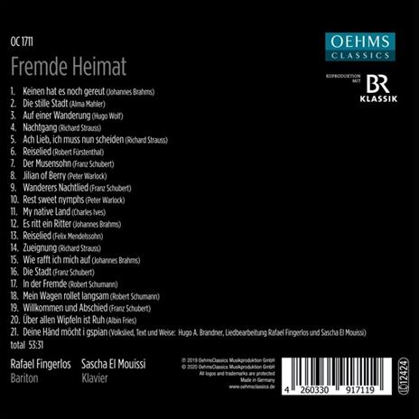 Rafael Fingerlos: Fremde Heimat - CD Audio - 2