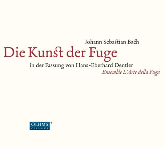 L'arte Della Fuga (Die Kunst der Fuge) - Johann Sebastian Bach - CD | IBS