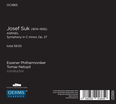 Asrael - CD Audio di Josef Suk - 2