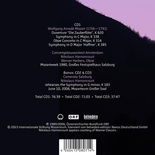 Debut (3 Cd) - CD Audio di Nikolaus Harnoncourt - 2