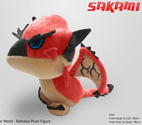 Monster Hunter. Rathalos (Peluche 25Cm) - 2