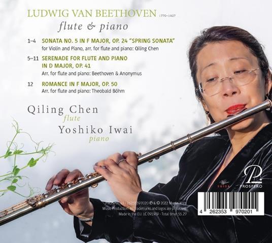 Beethoven. Spring Sonata - CD Audio di Qiling - Yoshiko Iwai Chen - 2