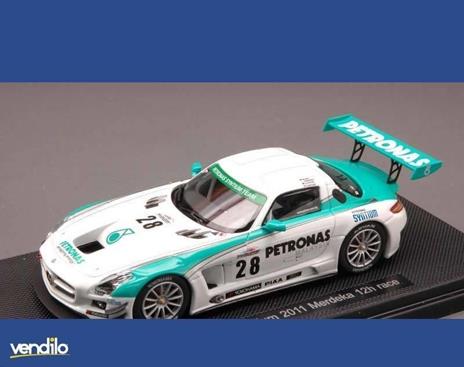 Eb44841 Mercedes Sls Gt3 N.28 Merdeka 2012 Moh-Kataoka-Lester-Ritchie 1.43 Modellino Ebbro - 2