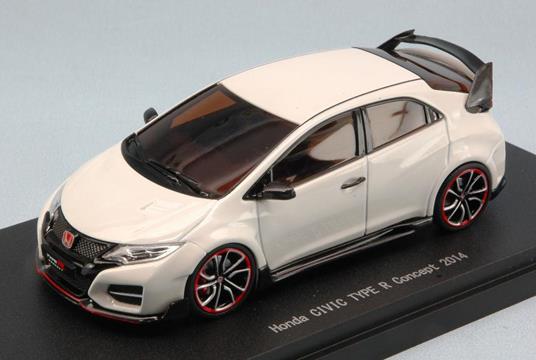 Honda Civic Type R Concept 2014 White 1:43 Model Eb45245 - 2