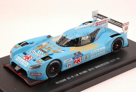 Nissan Gt-R #23 Le Mans Nismo 2015 Manchester City Fc Version 1:43 Model Eb45251 - 2