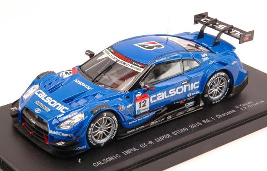 Nissan Gt-R #12 7Th Okayama 2015 Super Gt500 Yasuda- / Oliveira 1:43 Model Eb45261