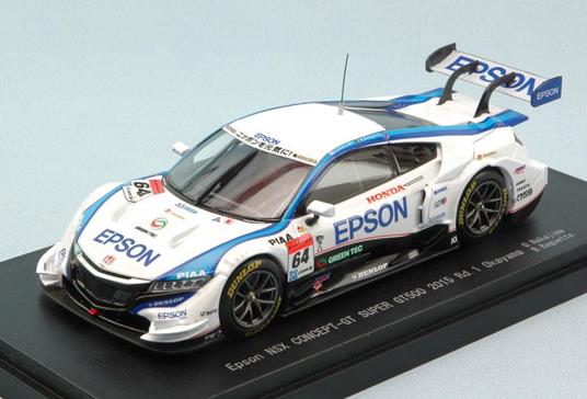 Honda Nsx #64 13Th Super Gt500 Okayama 2015 D. Nakajima / B. Baguette 1:43 Model Eb45274