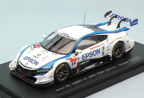 Honda Nsx #64 13Th Super Gt500 Okayama 2015 D. Nakajima / B. Baguette 1:43 Model Eb45274 - 2