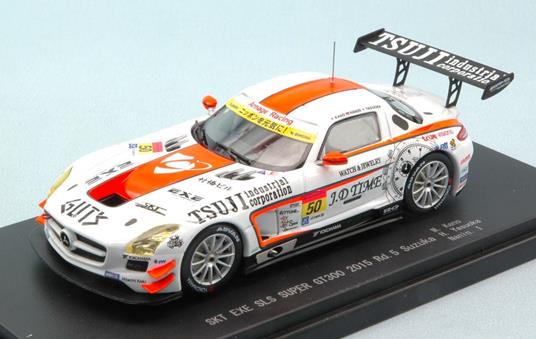 Mercedes Sls #50 Accident 1000 Km Suzuka 2015 Kano / Nanin / Yasuoka 1:43 Model Eb45287