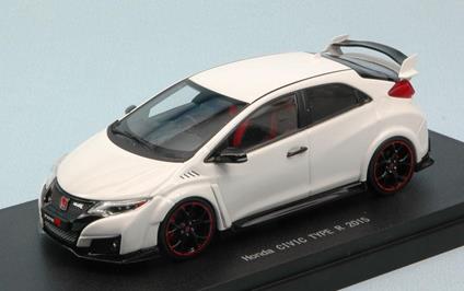 Honda Civic Type R 2015 White 1:43 Model EB45352