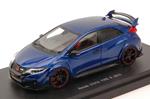 Honda Civic Type R 2015 Brillant Sporty Blue Metallic 1:43 Model Eb45355