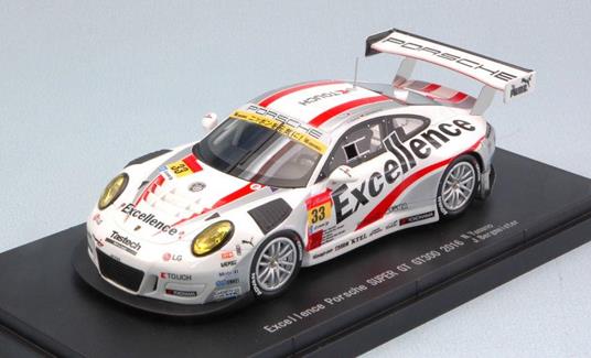 Porsche 911 Gt3 #33 2Nd Motegi Super Gt300 N. Yamano / J. Bergmeister 1:43 Model Eb45414 - 2