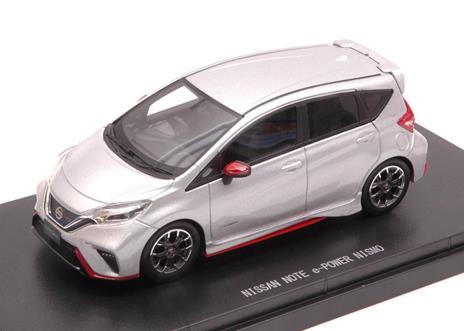 Nissan Note E-Power Nismo 2017 Silver 1:43 Model Eb45440 - 2