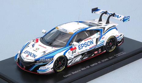 Honda Nsx-Gt #64 Winner Suzuka Super Gt500 2017 Baguette / Matsuura 1:43 Model Eb45518 - 2